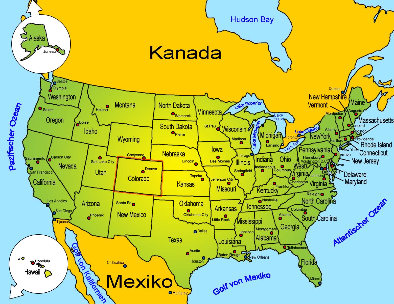 Colorado Lander Sehenswurdigkeiten Goruma
