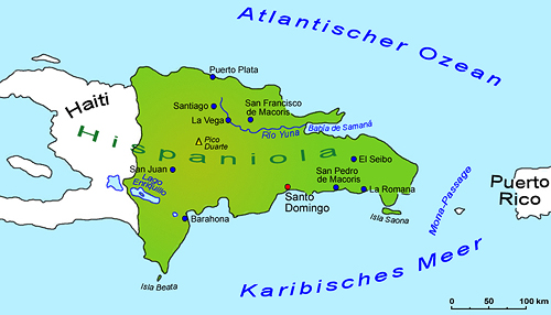 Wo Liegt Die Dominikanische Republik Karte | Landkarte